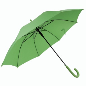 Parapluie automatique nylon-soie manche gomm  (Dia 104 cm)