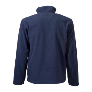 Sweat homme à fermeture éclaire courte en micropolaire 180g/m2. Tailles S/M/ 6