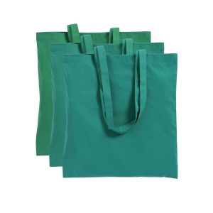 Shopper en coton 220 g/m , anses longues - Différentes teintes dans un même lot 3
