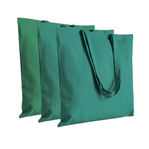 Shopper en coton 220 g/m , anses longues - Différentes teintes dans un même lot 2