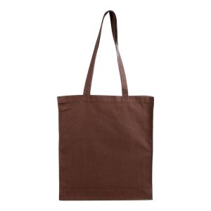 Shopper avec soufflet en coton 220 g/m2, anses longues 34
