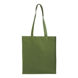 Shopper avec soufflet en coton 220 g/m2, anses longues 19