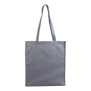 Shopper avec soufflet en coton 220 g/m2, anses longues 46