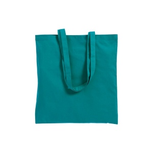 Shopper avec soufflet en coton 220 g/m2, anses longues 21
