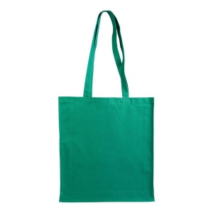 Shopper avec soufflet en coton 220 g/m2, anses longues 58