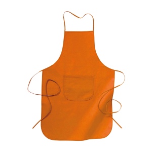 Tablier long en TNT (80g/m2), avec poche frontale 60x90 cm 3