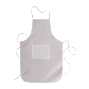 Tablier long en TNT (80g/m2), avec poche frontale 60x90 cm 8
