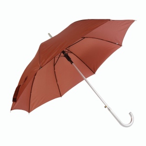 Parapluie Deluxe, automatique avec corps, pointe et poign e courb  en aluminium. 2