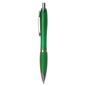 Stylo bille   d clic transparent color - PLASTIQUE ABS+AS - refill jumbo 13