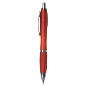 Stylo bille   d clic transparent color - PLASTIQUE ABS+AS - refill jumbo 14