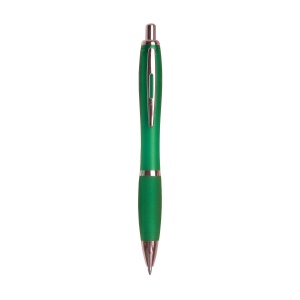 Stylo bille   d clic transparent color - PLASTIQUE ABS+AS - refill jumbo 6