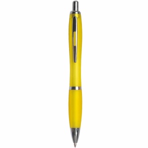 Stylo bille   d clic transparent color - PLASTIQUE ABS+AS - refill jumbo 4