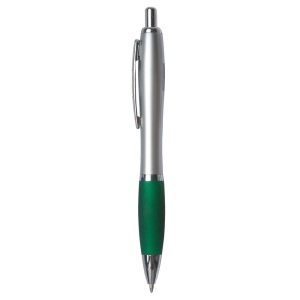 Stylo bille   d clic avec f t argent 14