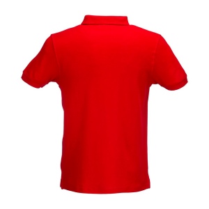 Polo 100% coton piqué  180 g/m2, manche courte et fermeture avec 2 boutons. Tailles : S/M/ 18