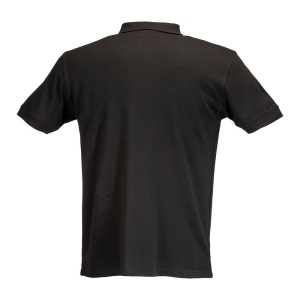 Polo 100% coton piqué  180 g/m2, manche courte et fermeture avec 2 boutons. Tailles : S/M/ 19