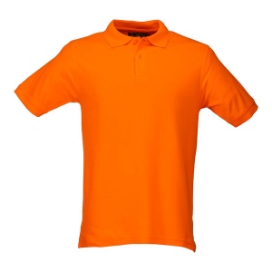 Polo 100% coton piqué  180 g/m2, manche courte et fermeture avec 2 boutons. Tailles : S/M/ 5