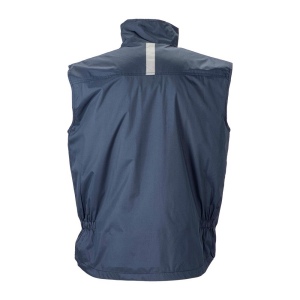 Gilet multipoche sans manche en polyester doublé à l'intérieur en filet Pongee. Tailles : 7