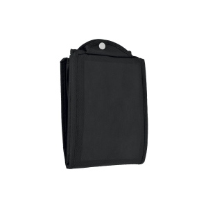 Shopper pliable avec soufflet en TNT 80g/m2 cousu, anses courtes 17