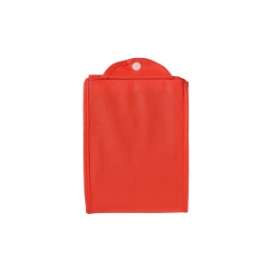Shopper pliable avec soufflet en TNT 80g/m2 cousu, anses courtes 13