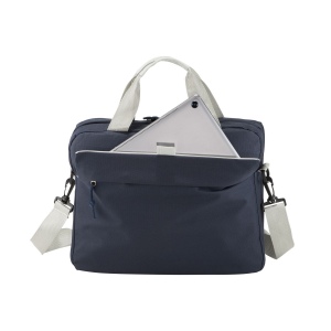 Sac porte-ordinateur de polyester 600D, bande pour attacher   un trolley (36x30x6 cm) 7