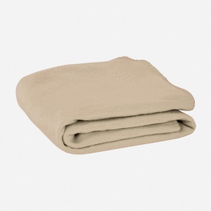 Couverture en polaire, enroulée avec bande de fermeture en nylon avec espace personnalisab 5