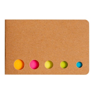 Porte-memo avec feuillets post-it (8x6 cm) 7