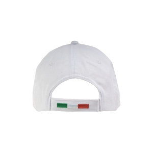 Casquette en coton, 5 panneaux avec broderie tricolore sur la fermeture, fermeture velcro 13