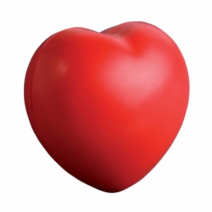 Antistress en PU, en forme de coeur 2