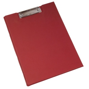 Porte-bloc A4 en plastique avec pince et porte-stylo 6