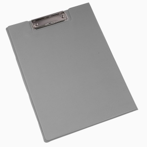 Porte-bloc A4 en plastique avec pince et porte-stylo 3