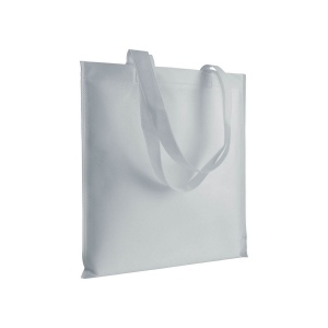 Shopper en TNT 70g/m2 thermosoudé, anses longues 18