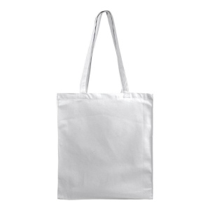 Shopper avec soufflet en coton 220 g/m2, anses longues et fermeture avec zip 19