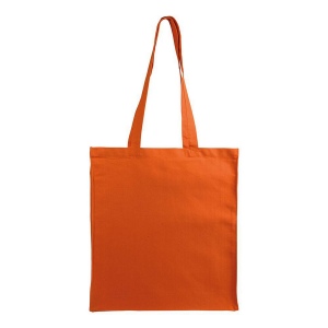 Shopper avec soufflet en coton 220 g/m2, anses longues et fermeture avec zip 7