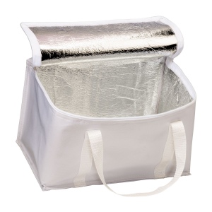 Sac isotherme, avec intérieur argenté 25