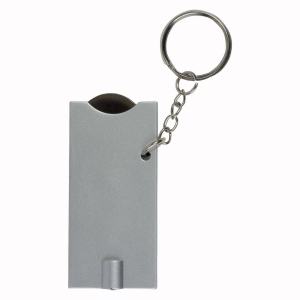 Porte-cles avec jeton pour chariot et lumiere (6,5x2,8cm) 27