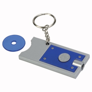 Porte-cles avec jeton pour chariot et lumiere (6,5x2,8cm) 10