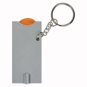 Porte-cles avec jeton pour chariot et lumiere (6,5x2,8cm) 14