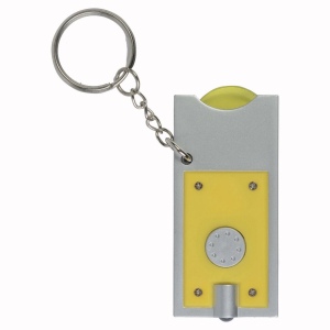Porte-cles avec jeton pour chariot et lumiere (6,5x2,8cm) 15