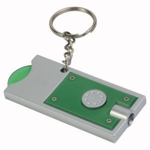Porte-cles avec jeton pour chariot et lumiere (6,5x2,8cm) 5