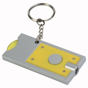 Porte-cles avec jeton pour chariot et lumiere (6,5x2,8cm) 4