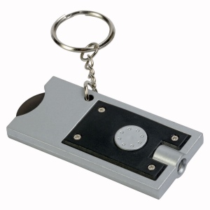 Porte-cles avec jeton pour chariot et lumiere (6,5x2,8cm) 7