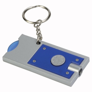 Porte-cles avec jeton pour chariot et lumiere (6,5x2,8cm) 2