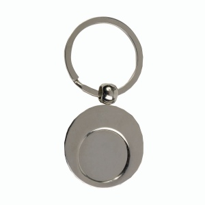 Porte-cl s en m tal  avec  jeton pour chariot (6x2,3cm) 3