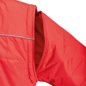 Veste rembourrée en polyester Pongee avec manches détachables et poche porte-badge d'ident 7