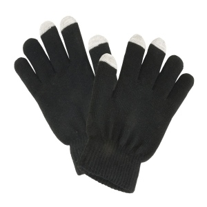 Gants en acrylique avec extremité des doigts en matériel conducteur pour smartphone 3