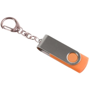 Clé USB 4 Gb pivotante ABS/caoutchouc/Métal 3