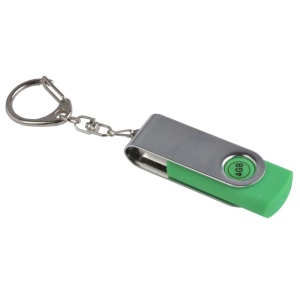 Clé USB 4 Gb pivotante ABS/caoutchouc/Métal 6