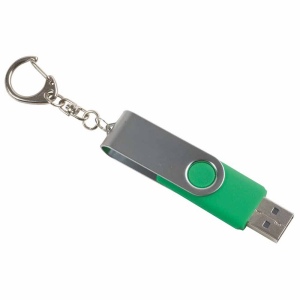 Clé USB 8 Gb pivotante ABS/caoutchouc/Métal 10