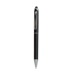 Stylo en plastique pour  cran tectile, Ink. noir 9