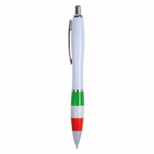 Stylo-bille a systeme retractable - PLASTIQUE ABS+AS - refill jumbo 3